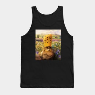 Sad Cat Meme Tank Top